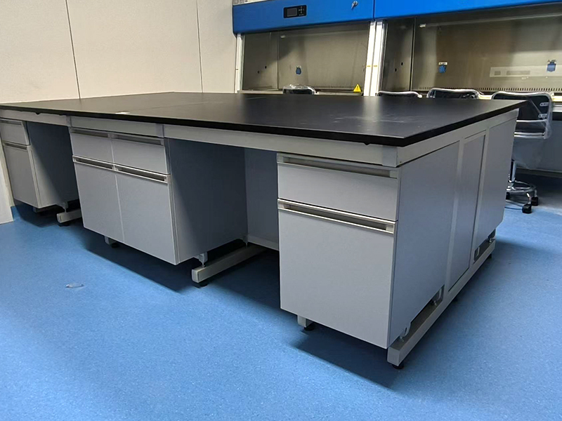 华巨升化学实验室钢木实验台项目案例